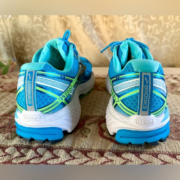 Brooks Ravenna 7 Womens Size 8.5 Blue Green Training Running Shoes Like New - Picture 6 of 14